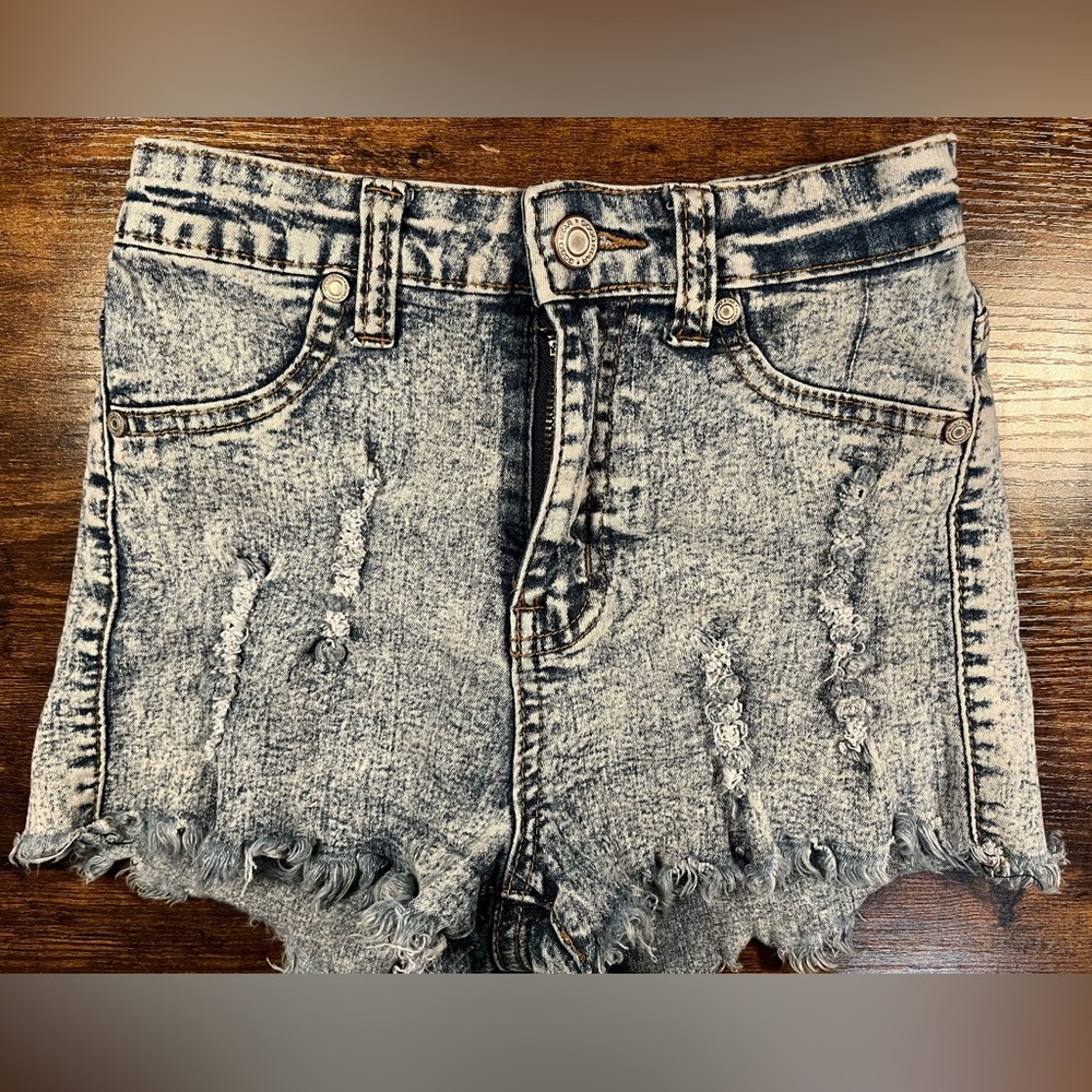 High Waisted Jean Shorts